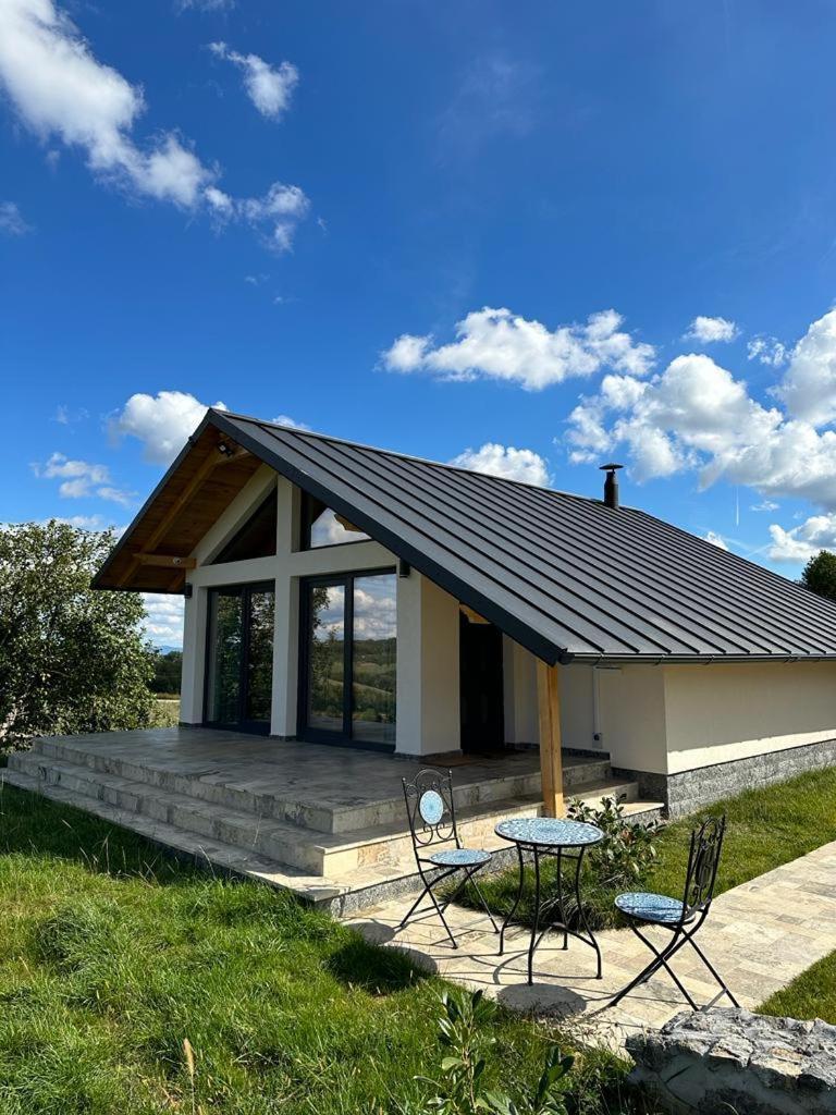 Casa Moderna In Sinteu - Intersectia Intre Modern Si Linistea Naturii Huta Voivozi ภายนอก รูปภาพ